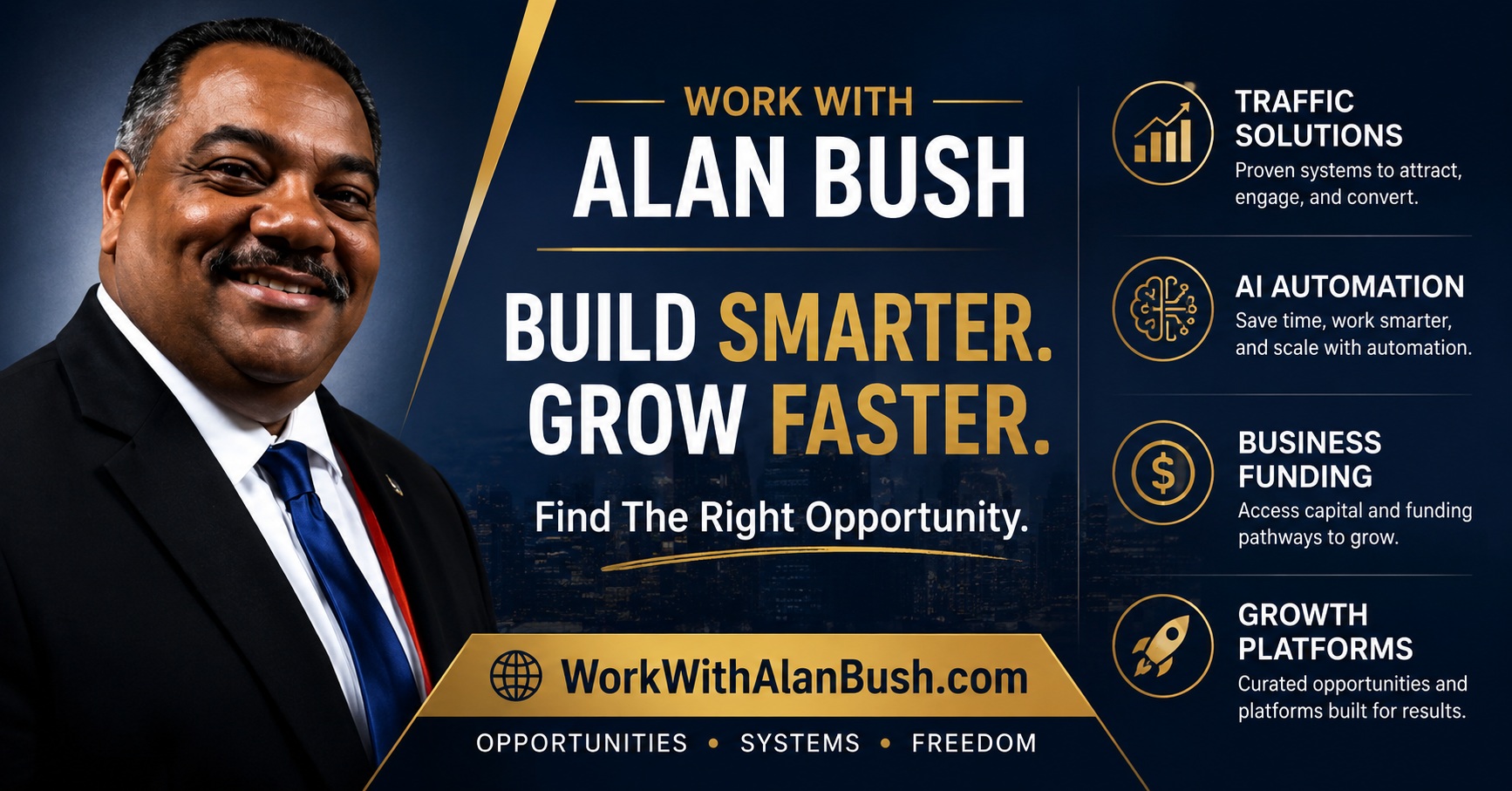 Work With Alan Bush - Build Smarter Grow Faster